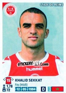 Sticker Khalid Sekkat - FOOT 2012-2013 n. 322 - Panini
