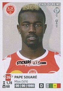 Figurina Pape Souare - FOOT 2012-2013 - Panini