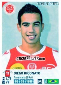 Cromo Diego Rigonato - FOOT 2012-2013 - Panini