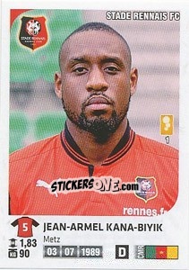 Cromo Jean-Armel Kana-Biyik - FOOT 2012-2013 - Panini