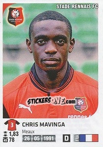 Cromo Chris Mavinga - FOOT 2012-2013 - Panini