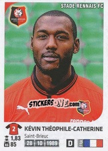 Cromo Kevin Theophile-Catherine - FOOT 2012-2013 - Panini