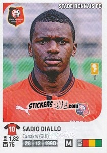 Sticker Sadio Diallo - FOOT 2012-2013 - Panini