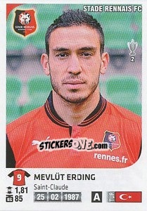 Figurina Mevlüt Erding - FOOT 2012-2013 n. 357 - Panini