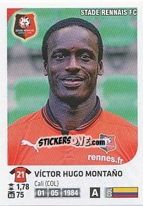 Figurina Victor Hugo Montano - FOOT 2012-2013 - Panini