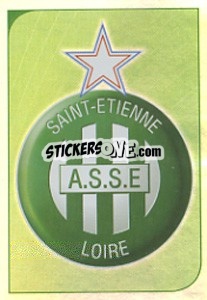 Cromo Ecusson AS Saint-Etienne