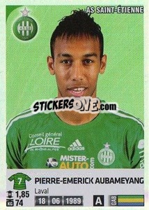Sticker Pierre-Emerick Aubameyang - FOOT 2012-2013 n. 363 - Panini