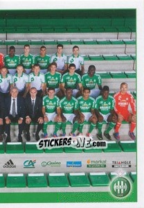 Sticker quipe AS Saint-Etienne - FOOT 2012-2013 n. 365 - Panini