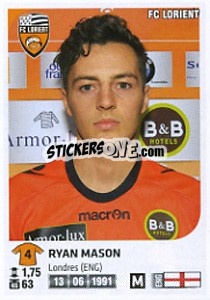 Sticker Ryan Mason - FOOT 2012-2013 n. M21 - Panini