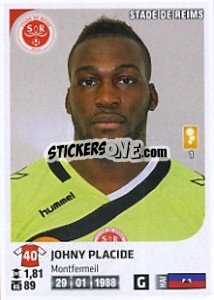 Sticker Johny Placide - FOOT 2012-2013 n. M33 - Panini