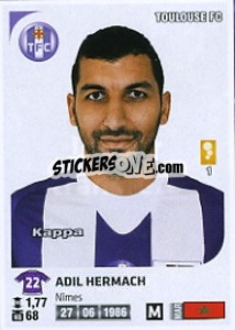 Sticker Adil Hermach - FOOT 2012-2013 n. M44 - Panini
