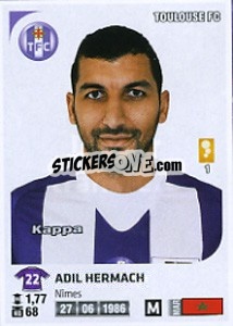 Figurina Adil Hermach - FOOT 2012-2013 - Panini