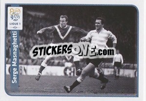 Sticker Serge Masnaghetti - FOOT 2012-2013 n. X6 - Panini