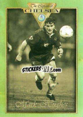 Sticker Mark Hughes - The Captains of Chelsea
 n. 58 - Futera