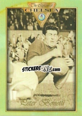 Sticker Peter Bonetti - The Captains of Chelsea
 n. 28 - Futera