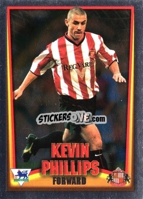 Sticker Kevin Phillips - Bubble Gum Premier League Mini Cards 2001-2002
 n. 20s - Topps