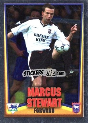 Sticker Marcus Stewart - Bubble Gum Premier League Mini Cards 2001-2002
 n. 10s - Topps