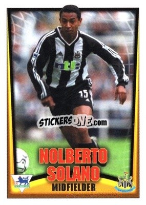 Sticker Norberto Solano - Bubble Gum Premier League Mini Cards 2001-2002
 n. 16 - Topps