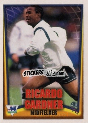 Cromo Ricardo Gardner - Bubble Gum Premier League Mini Cards 2001-2002
 - Topps