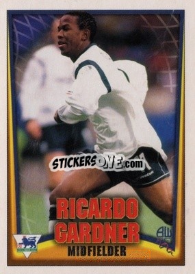 Sticker Ricardo Gardner - Bubble Gum Premier League Mini Cards 2001-2002
 n. 6 - Topps