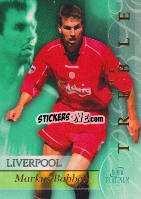 Sticker Markus Babbel - Liverpool The Treble 2001-2002
 - Futera