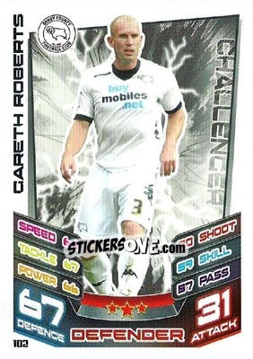 Sticker Gareth Roberts - NPower Championship 2012-2013. Match Attax - Topps