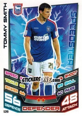Sticker Tommy Smith - NPower Championship 2012-2013. Match Attax n. 129 - Topps