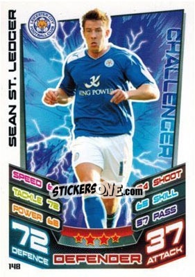 Sticker Sean St. Ledger - NPower Championship 2012-2013. Match Attax n. 148 - Topps