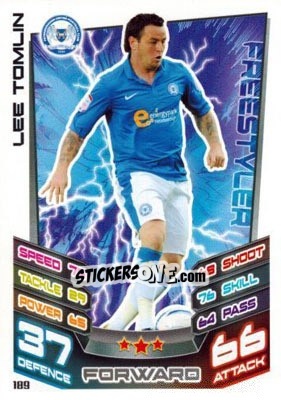 Figurina Lee Tomlin - NPower Championship 2012-2013. Match Attax - Topps