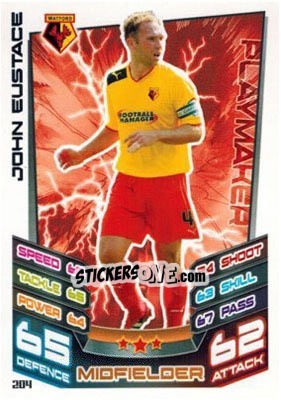 Figurina John Eustace - NPower Championship 2012-2013. Match Attax - Topps