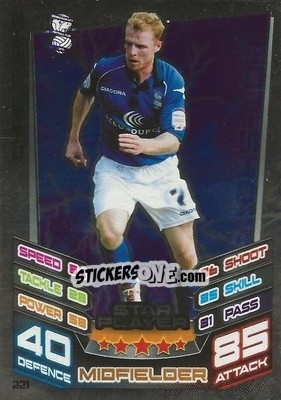 Sticker Chris Burke - NPower Championship 2012-2013. Match Attax n. 221 - Topps