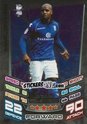 Sticker Marlon King - NPower Championship 2012-2013. Match Attax n. 222 - Topps