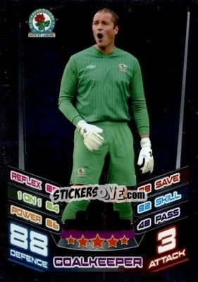 Sticker Paul Robinson - NPower Championship 2012-2013. Match Attax - Topps