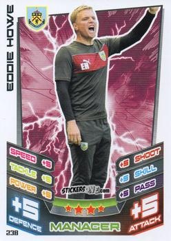 Cromo Eddie Howe - NPower Championship 2012-2013. Match Attax n. 238 - Topps