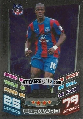 Sticker Wilfried Zaha - NPower Championship 2012-2013. Match Attax n. 249 - Topps