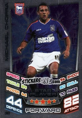 Sticker Michael Chopra - NPower Championship 2012-2013. Match Attax n. 261 - Topps