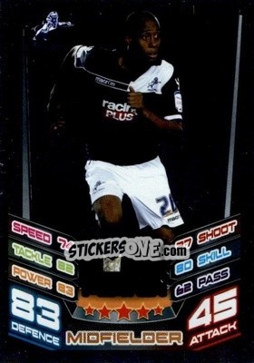 Sticker Jimmy Abdou - NPower Championship 2012-2013. Match Attax n. 273 - Topps