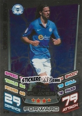 Sticker George Boyd - NPower Championship 2012-2013. Match Attax n. 279 - Topps