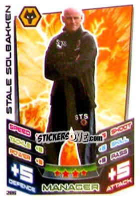 Sticker Stale Solbakken - NPower Championship 2012-2013. Match Attax n. 286 - Topps