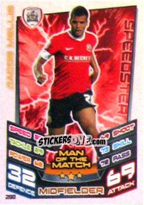 Sticker Jacob Mellis - NPower Championship 2012-2013. Match Attax n. 290 - Topps