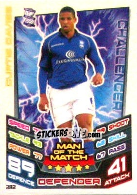 Sticker Curtis Davies - NPower Championship 2012-2013. Match Attax n. 292 - Topps