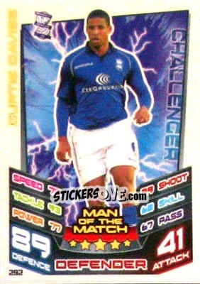 Figurina Curtis Davies - NPower Championship 2012-2013. Match Attax - Topps