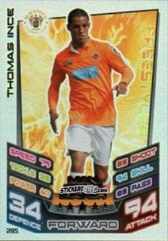 Figurina Tom Ince - NPower Championship 2012-2013. Match Attax n. 295 - Topps