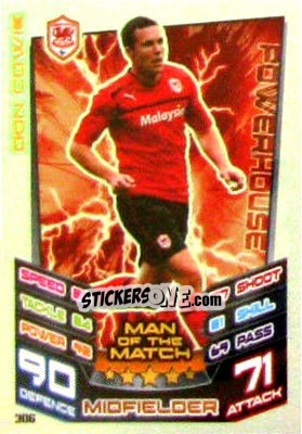Sticker Don Cowie - NPower Championship 2012-2013. Match Attax n. 306 - Topps