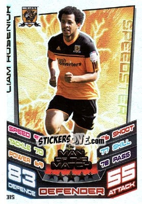 Sticker Liam Rosenior - NPower Championship 2012-2013. Match Attax n. 315 - Topps