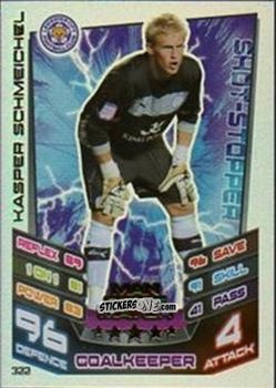 Cromo Kasper Schmeichel - NPower Championship 2012-2013. Match Attax n. 322 - Topps