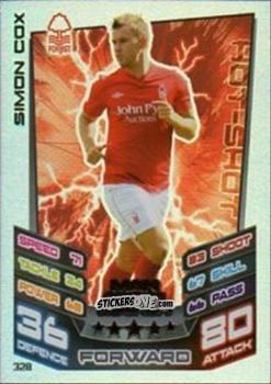 Sticker Simon Cox - NPower Championship 2012-2013. Match Attax n. 328 - Topps