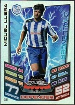 Figurina Miguel Llera - NPower Championship 2012-2013. Match Attax n. 331 - Topps