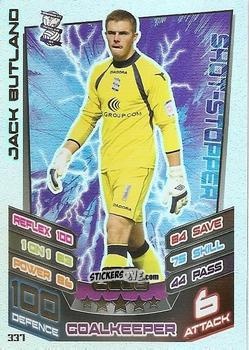 Figurina Jack Butland - NPower Championship 2012-2013. Match Attax n. 337 - Topps