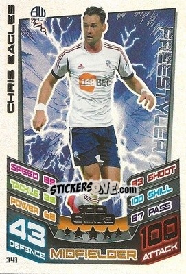 Sticker Chris Eagles - NPower Championship 2012-2013. Match Attax n. 341 - Topps